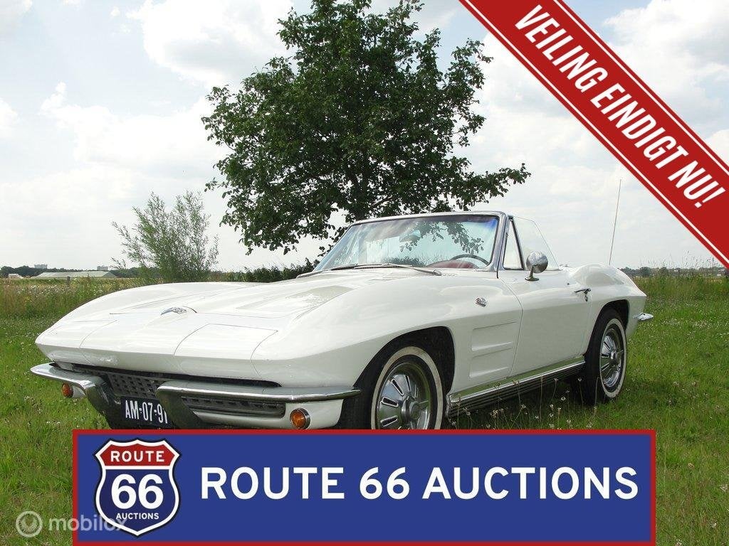 Chevrolet Corvette Sting Ray | 1964 | Route 66 Auctions, Autos, Achat, Entreprise, Chevrolet, Boîte manuelle