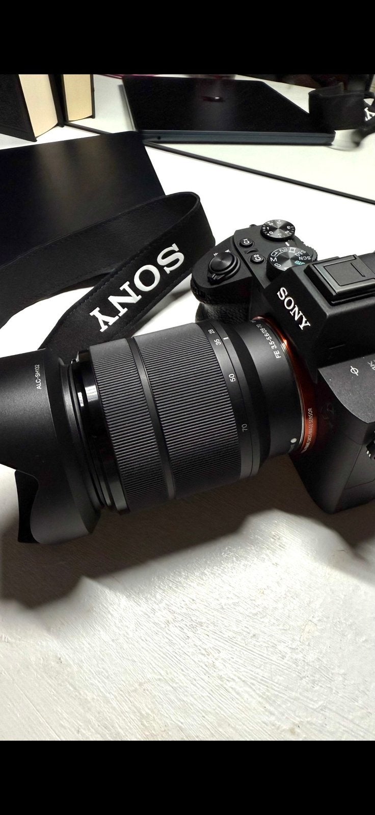 Sony Alpha 7 III + Objectif FE 28‑70mm, Ophalen, Zo goed als nieuw