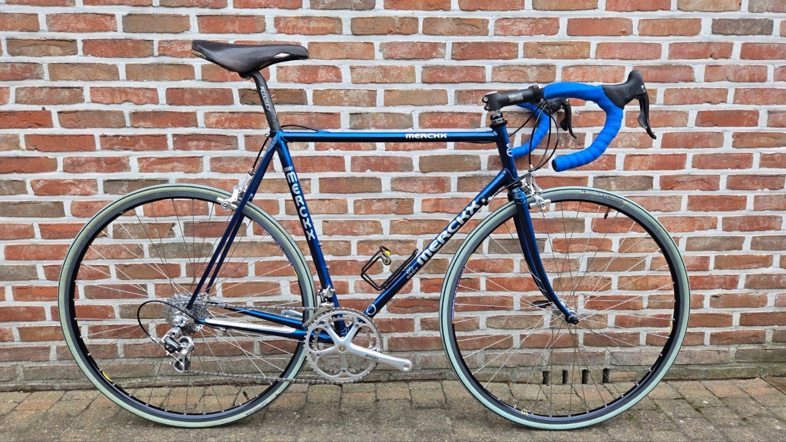 Stalen racefiets Eddy Merckx, Frein sur jante, 57 à 61 cm, Enlèvement, Acier