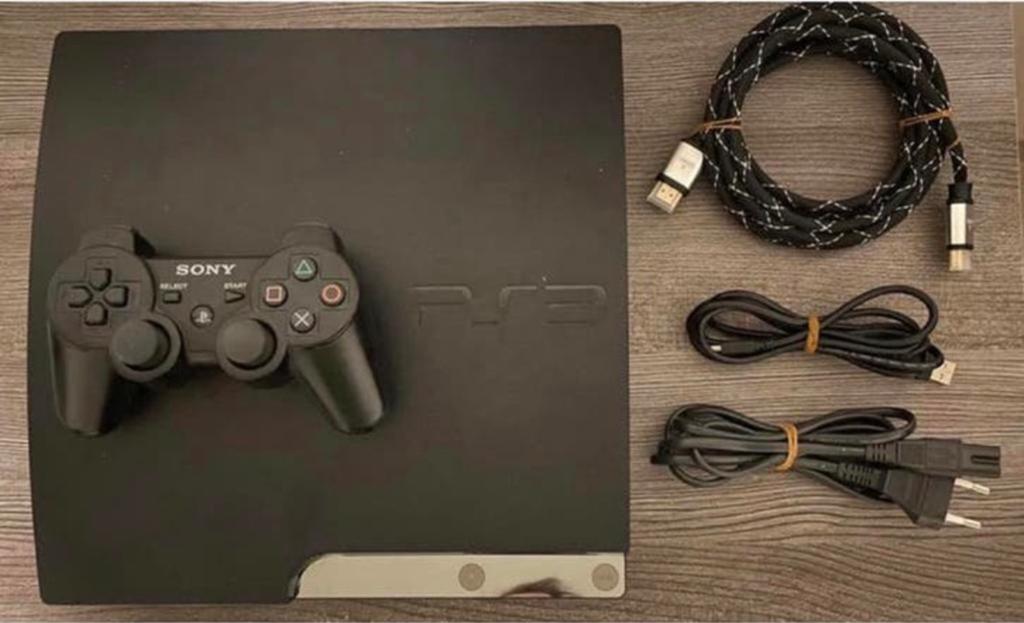 PS3 slim CECH-2504B 1TB met CFW., Consoles de jeu & Jeux vidéo, Consoles de jeu | Sony PlayStation 3, Enlèvement, Comme neuf, Slim