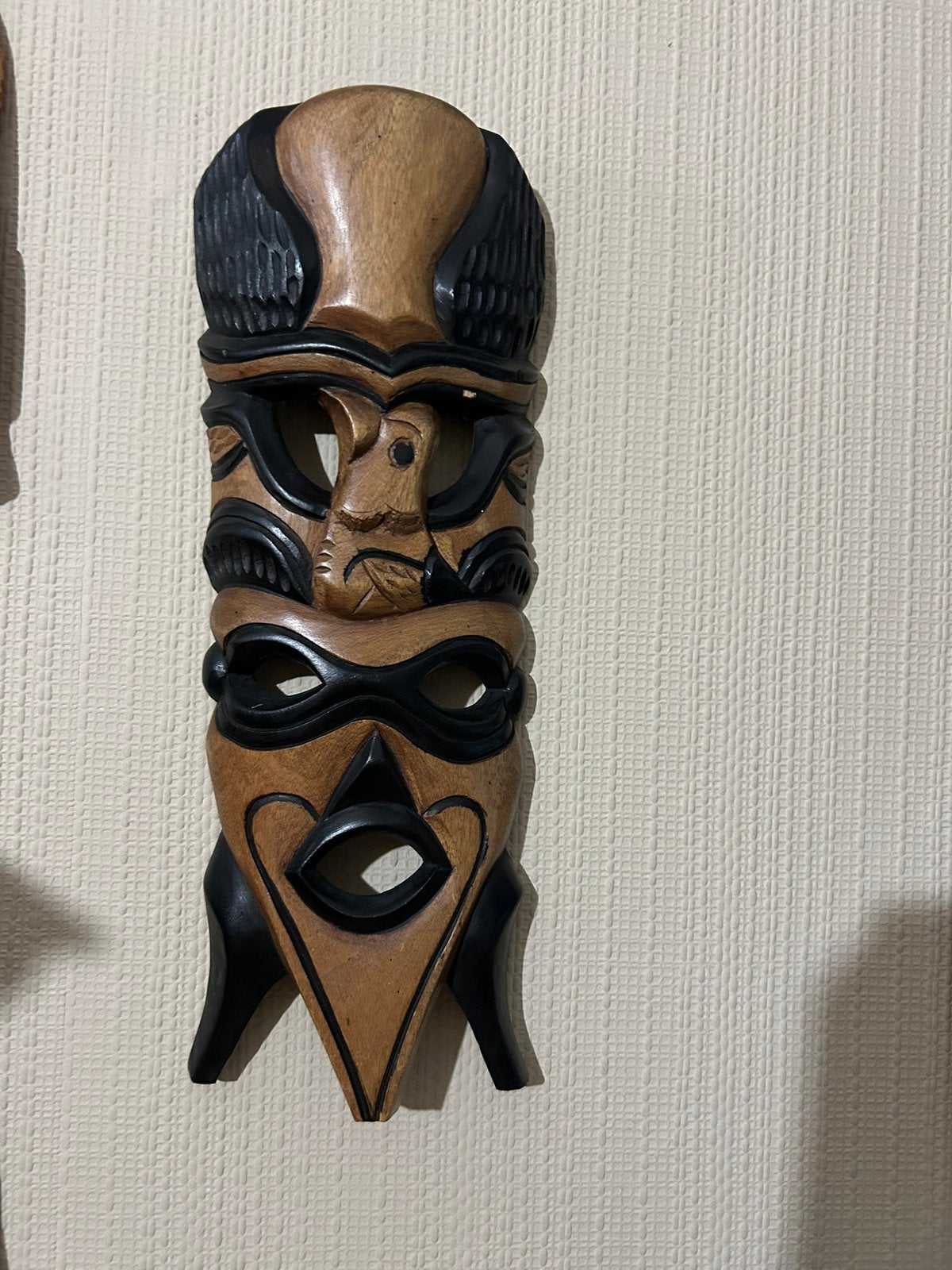 Afrikaans masker, Ophalen, Masker