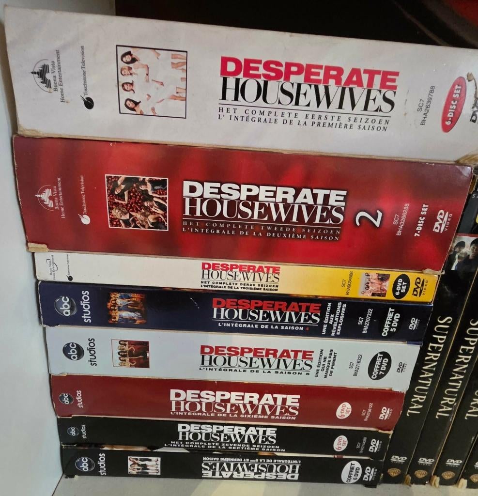 Dvd série, Ophalen, Zo goed als nieuw