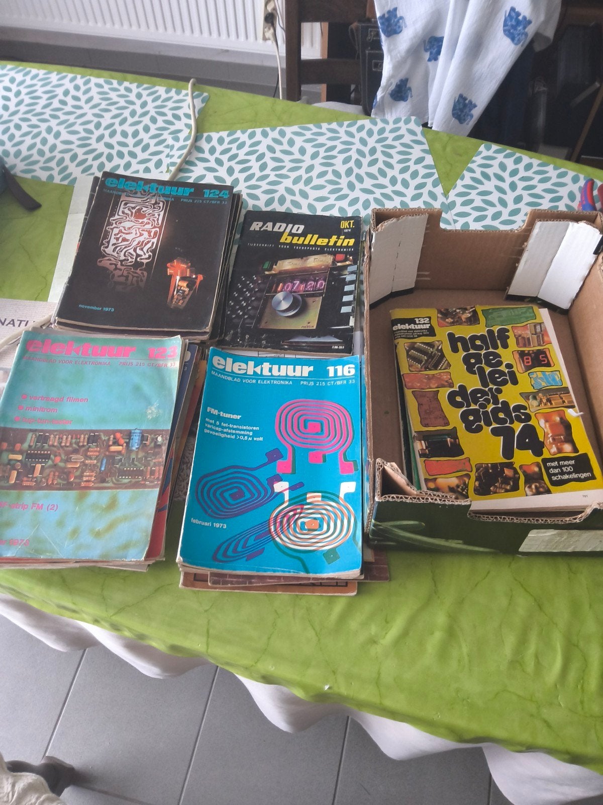 ELEKTUUR 1972,1973,1974,,, 36 STUKS, Ophalen of Verzenden