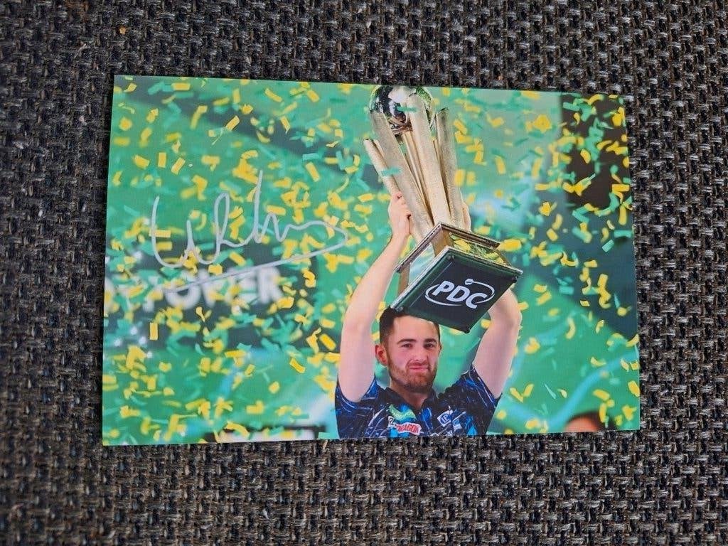 Photo dédicacée (impression) ; Luke Humphries # Darts, Enlèvement ou Envoi, Neuf, Autres types