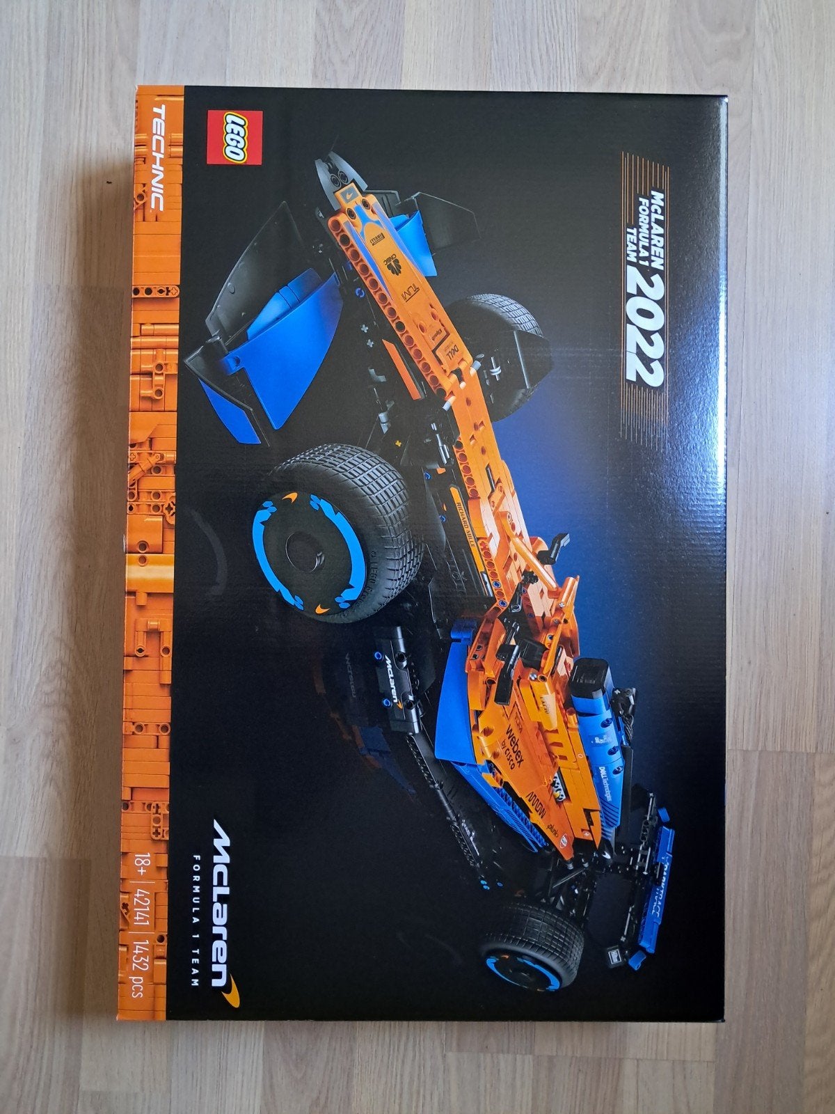 Lego technic mclaren formule 1 team 2022 42141, Ophalen of Verzenden, Lego