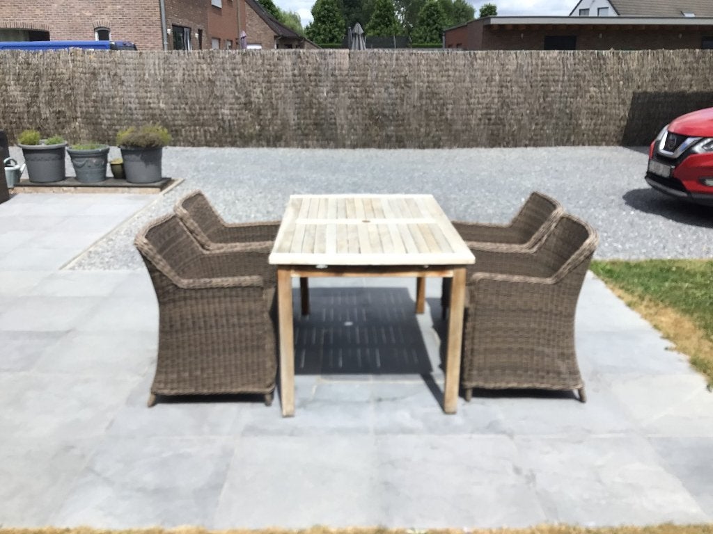 Tuinset, Jardin & Terrasse, Ensembles de jardin, Enlèvement, Utilisé, Chaise, Salons de jardin