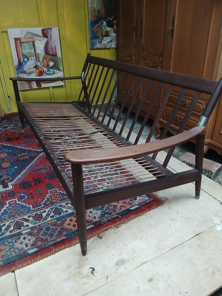 Vintage zetel, Huis en Inrichting, Ophalen, Hout