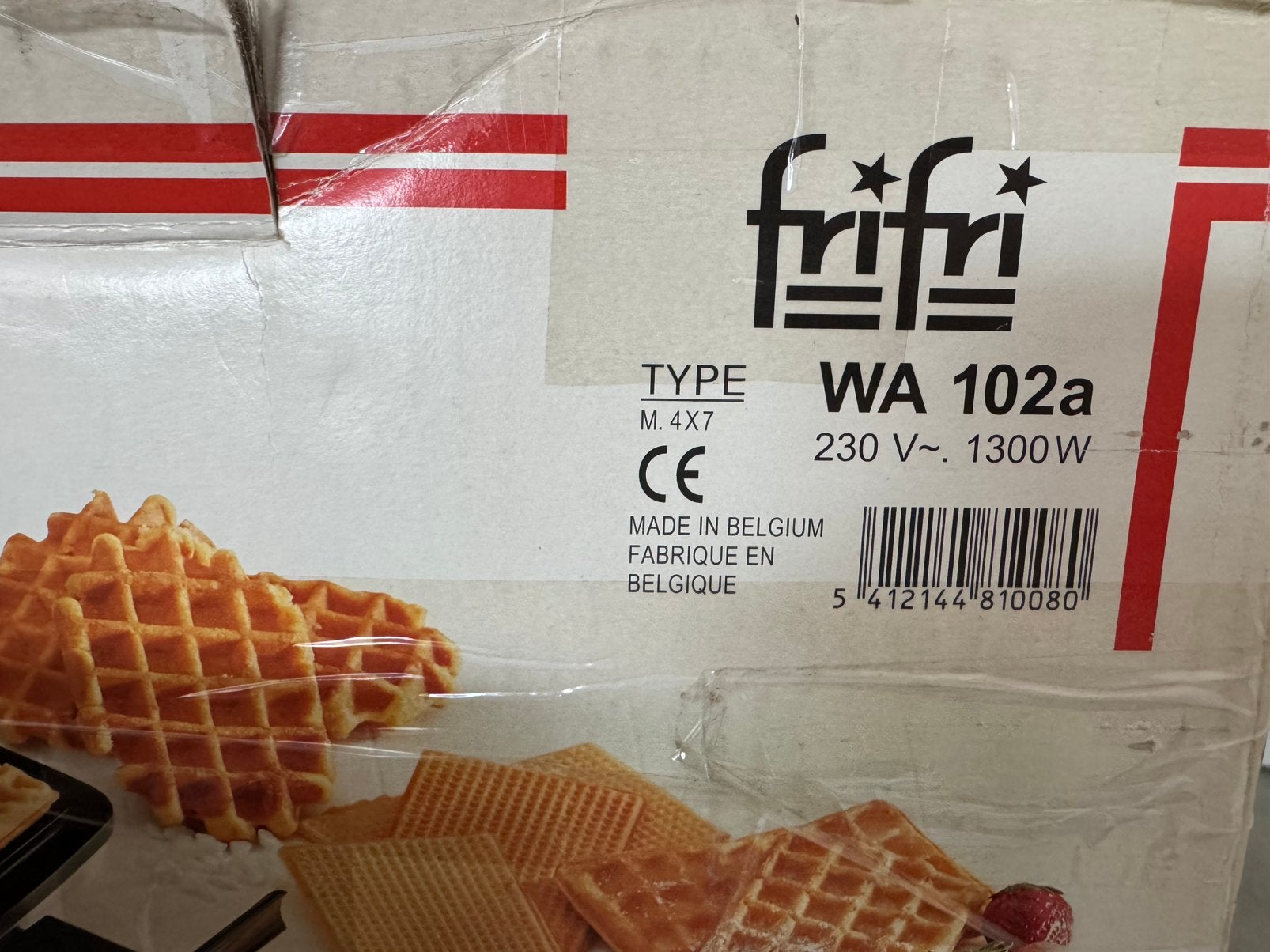 Wafelijzer frifri wa102a, Enlèvement, Comme neuf