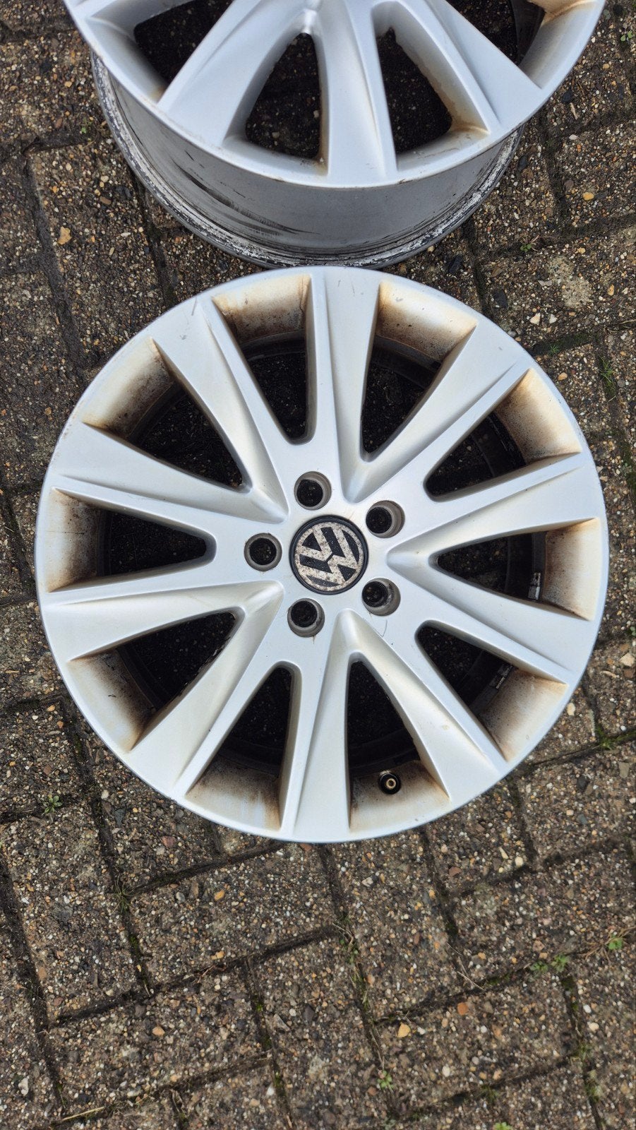 4 Jantes 17 pouces VW tiguan, Véhicule de tourisme, 17 pouces, Enlèvement, Utilisé
