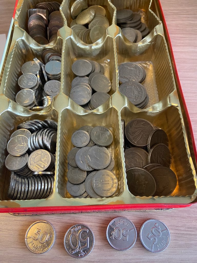 Munten en biljetten belgie  buitenkans mooie collectie, Postzegels en Munten, Ophalen, Setje