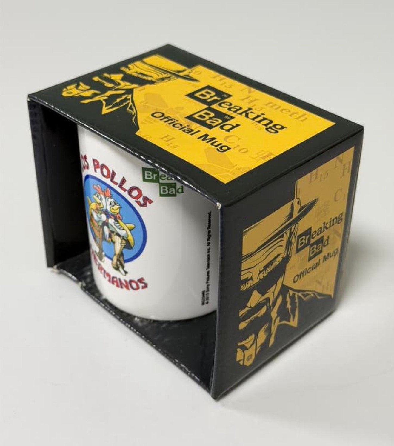 Mug officiel Breaking Bad Los Pollos Hermanos Mug, bol, Enlèvement ou Envoi, Neuf, Film, Ustensile