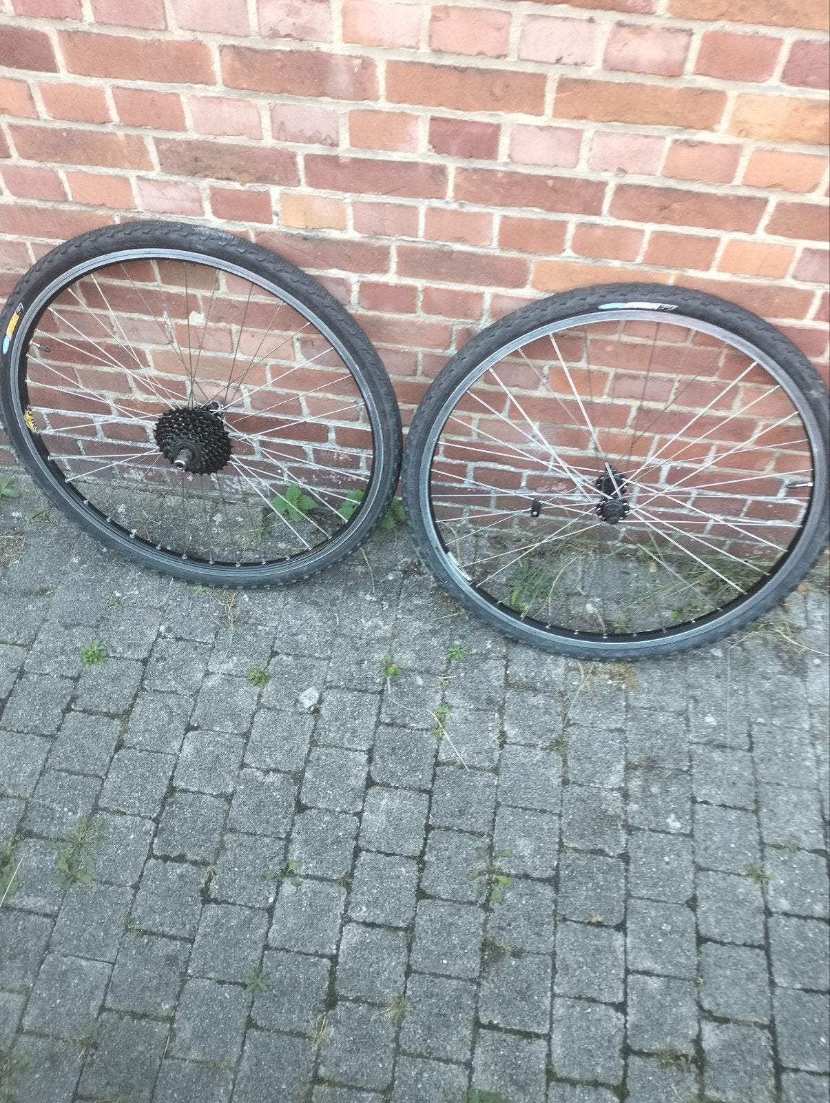 26 inch mountainbike wielen, Fietsen en Brommers, Fietsonderdelen, Ophalen, Mountainbike