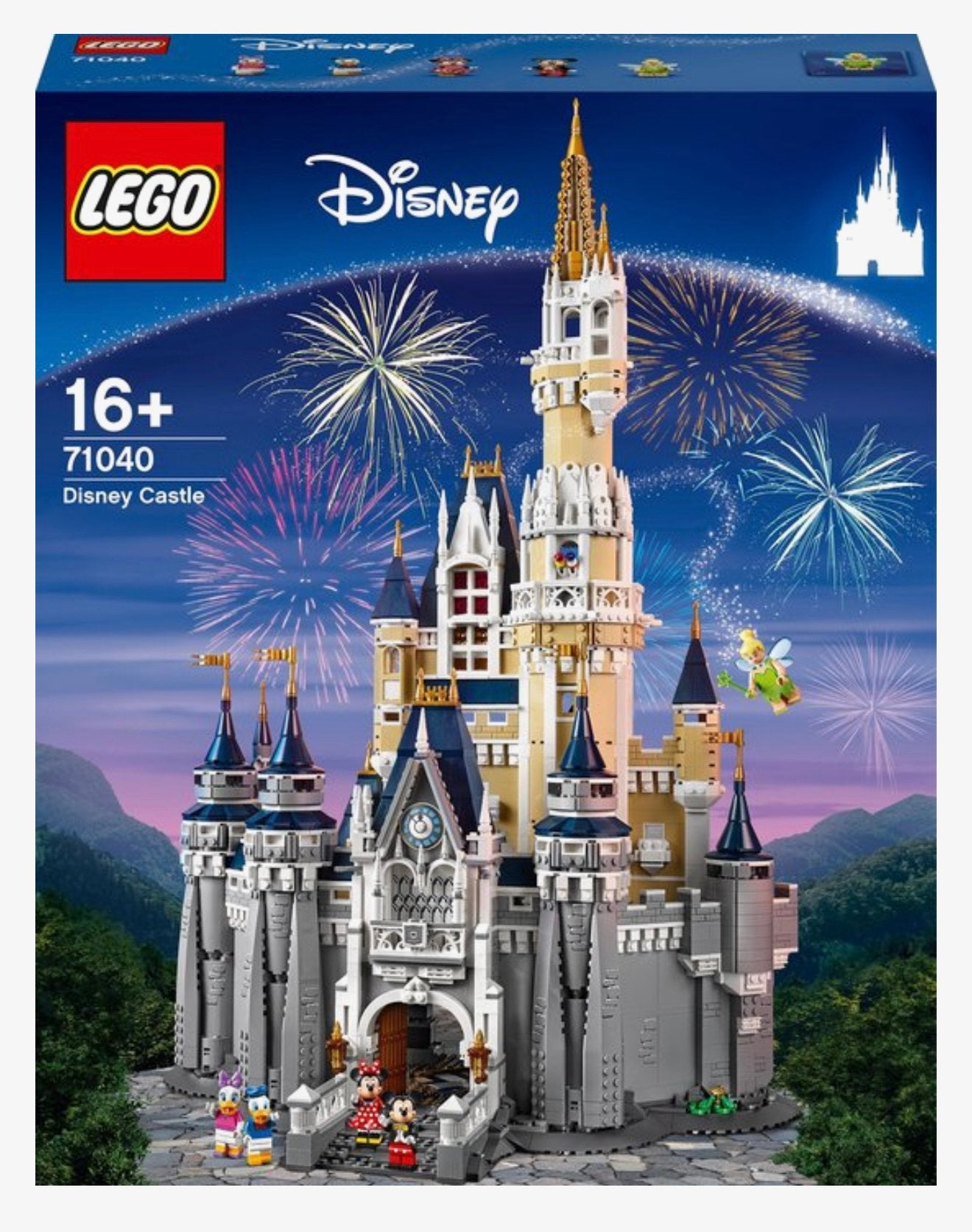 Lego disney kasteel, Accessoires inclus, Lego, Ensemble complet, Comme neuf