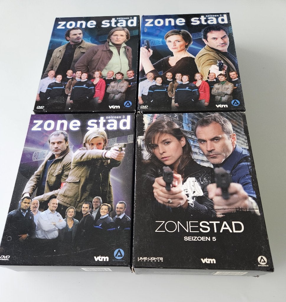 DVD boxen:Zone Stad,Witse,Aspe,Flikken,Westenwind,Rotterd.., Cd's en Dvd's, Dvd's | Tv en Series, Ophalen of Verzenden
