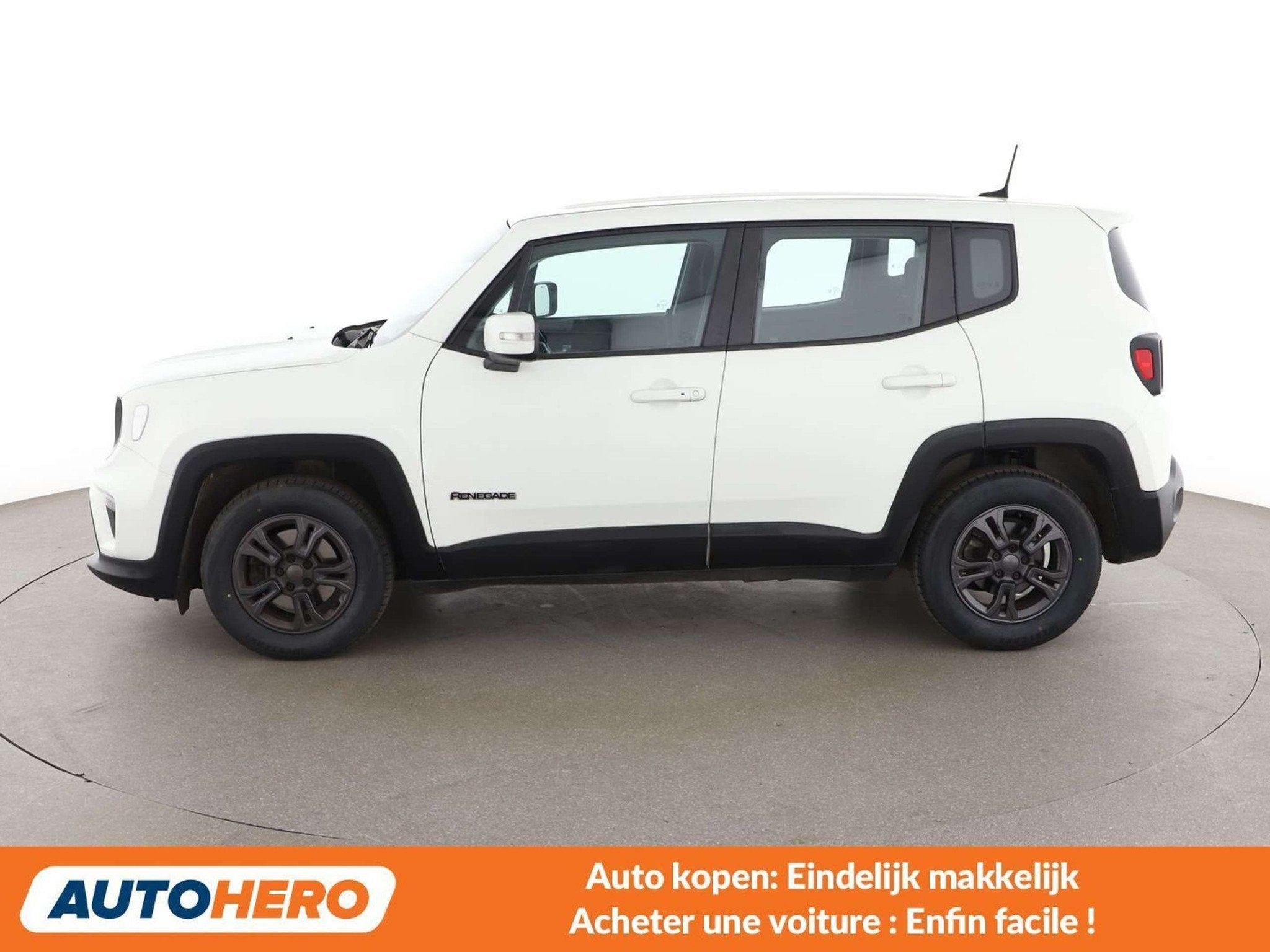 Jeep Renegade 1.3 TGDi Longitude 4x2 (automatique), Autos, Jeep, 1332 cm³, Achat, Anti démarrage, Noir