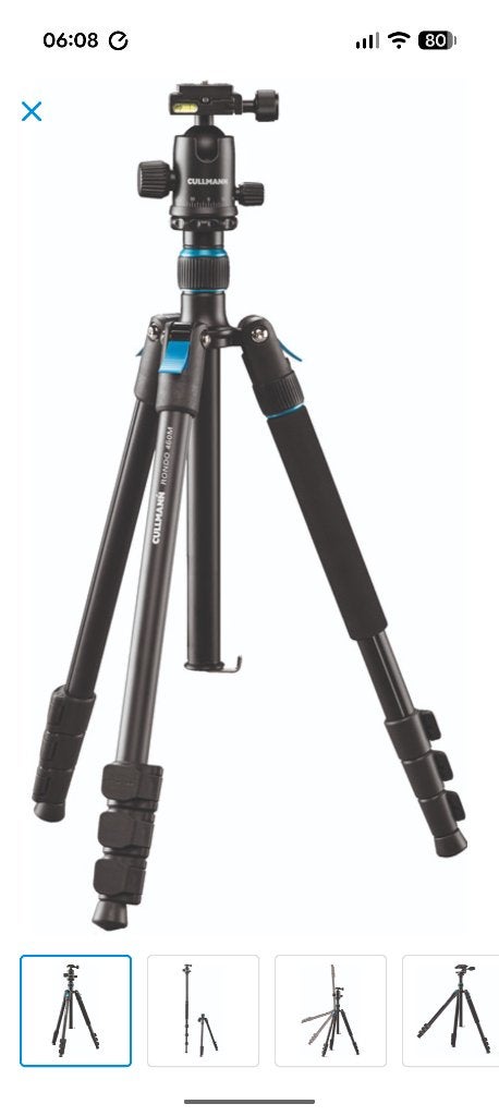 Tripod Cullman rondo 460M ballhead RB8.5 (new), Audio, Tv en Foto, Fotografie | Statieven en Balhoofden, Ophalen, Cullmann, Nieuw