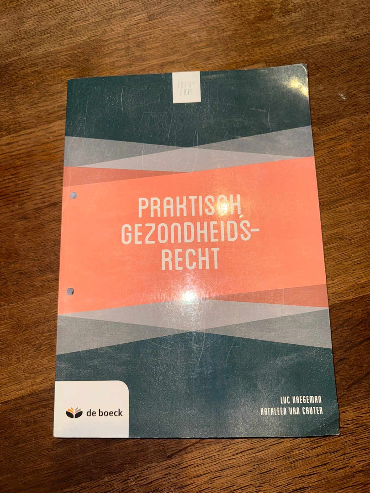 Praktisch gezondheidsrecht - editie 2019, Boeken, Ophalen, Zo goed als nieuw