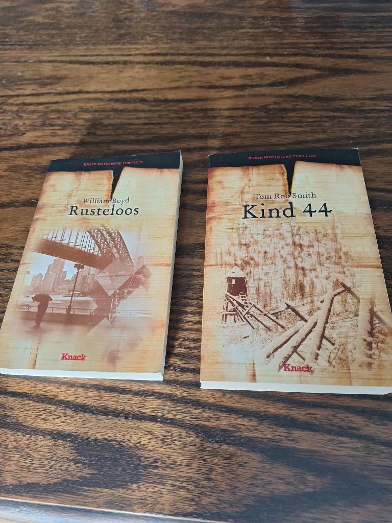 W.BOYD : RUSTELOOS & T.R.SMITH : KIND 44, Gelezen, België, W.BOYD en  T.R. SMITH, Ophalen of Verzenden
