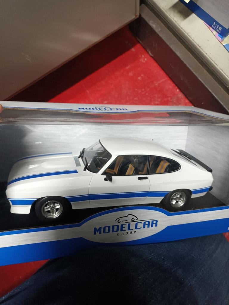 Schaalmodel ford capri mk2, x pack, nieuwstaat ., Ophalen of Verzenden