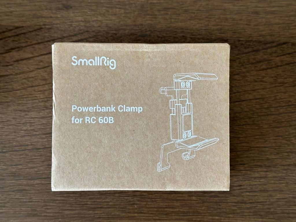 Smallrig Powerbank Clip for RC 60B 4318, TV, Hi-fi & Vidéo, Photo | Flash, Enlèvement ou Envoi, Neuf, Autres marques