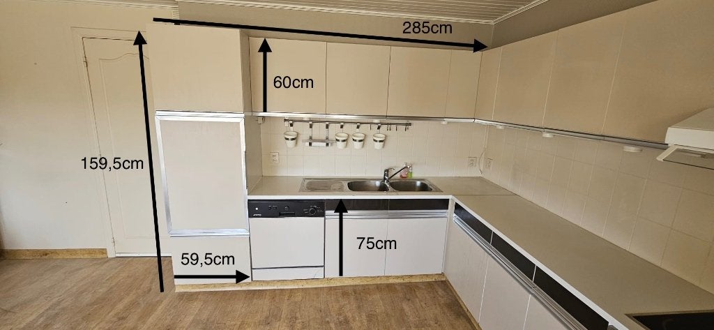 Keuken, Huis en Inrichting, Ophalen, Gebruikt, Hoekkeuken, Hout