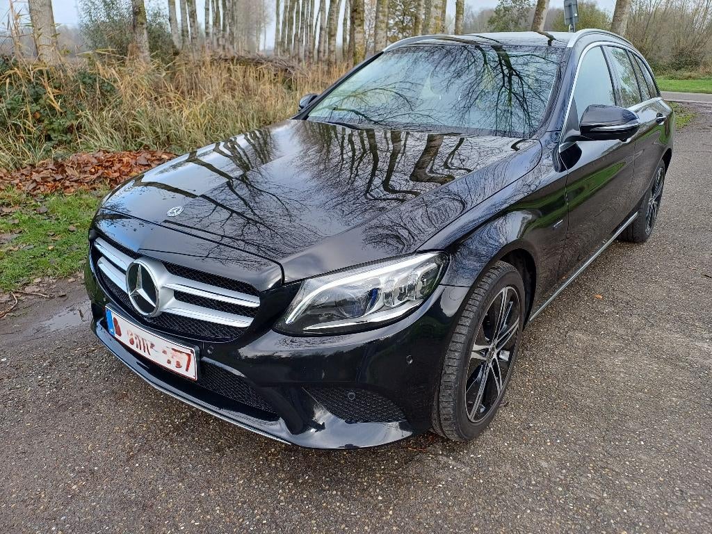 Mercedes C300 DE hybride recup btw, Auto's, Automaat, Euro 6, Zwart, Break