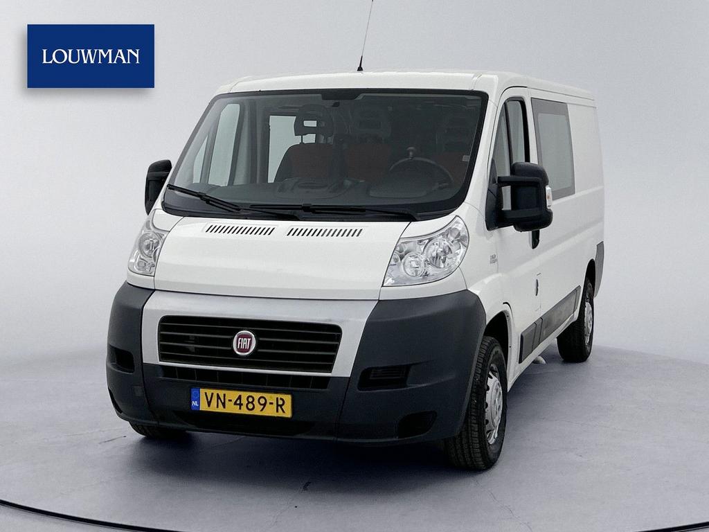 Fiat Ducato 30 2.3 MultiJet L2H1 DC Trekhaak Dubbele cabine, Parkeerassistent, Wit, Bedrijf, 0 g/km