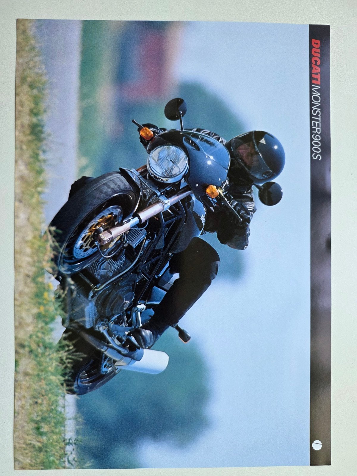 Ducati Monster originele folder, Motoren, Ophalen, Ducati