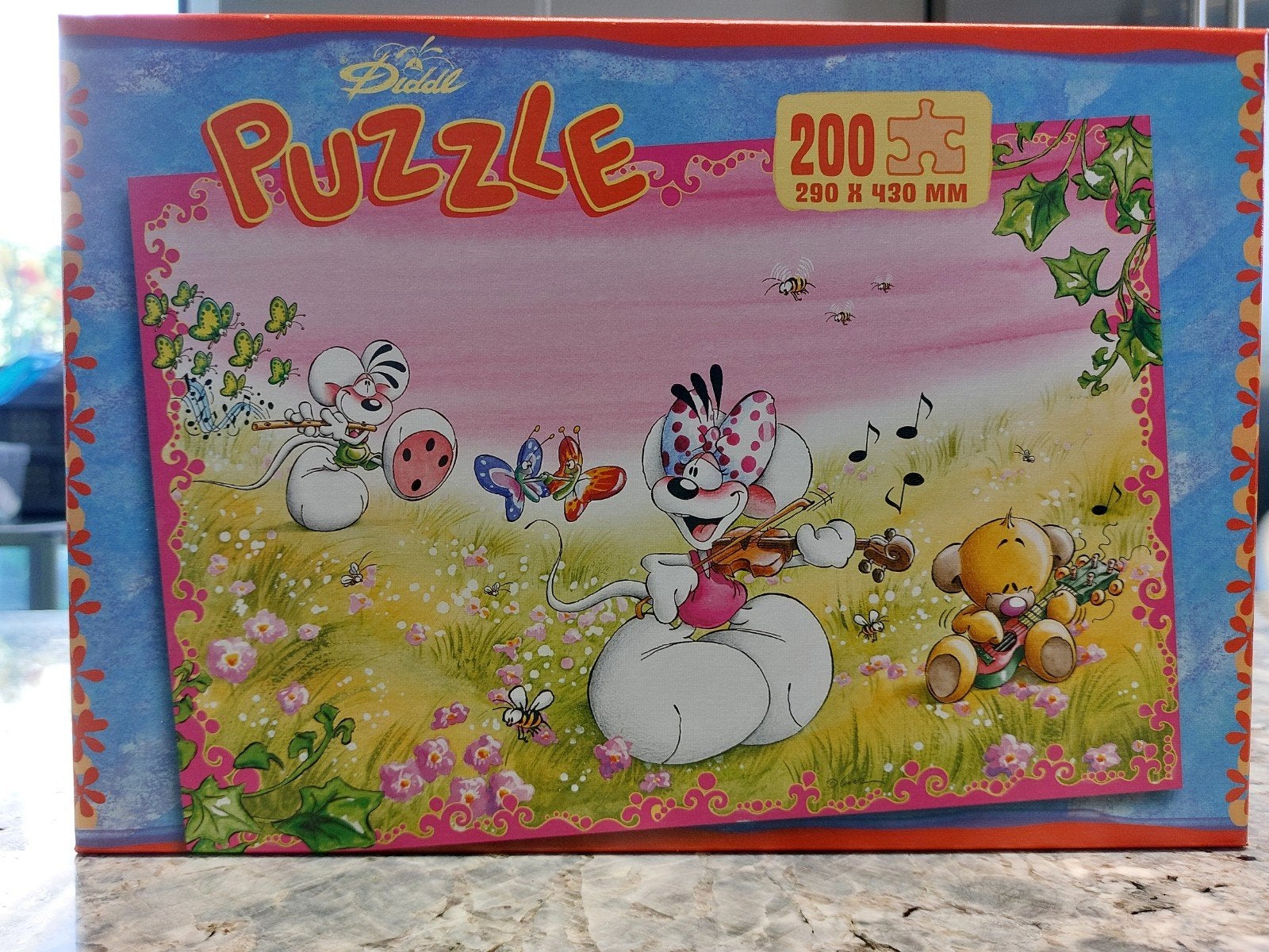 Puzzel Diddl 200 stukken, Hobby en Vrije tijd, Ophalen of Verzenden, Zo goed als nieuw