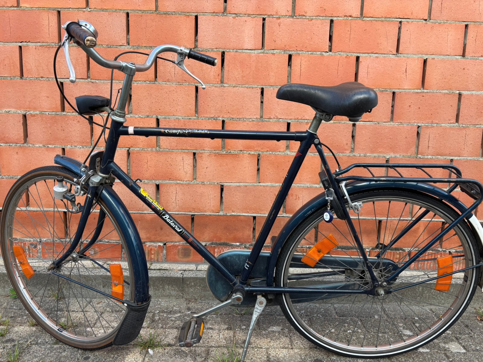 Herenfiets, Fietsen en Brommers, Ophalen, Gebruikt, Velgrem, Versnellingen