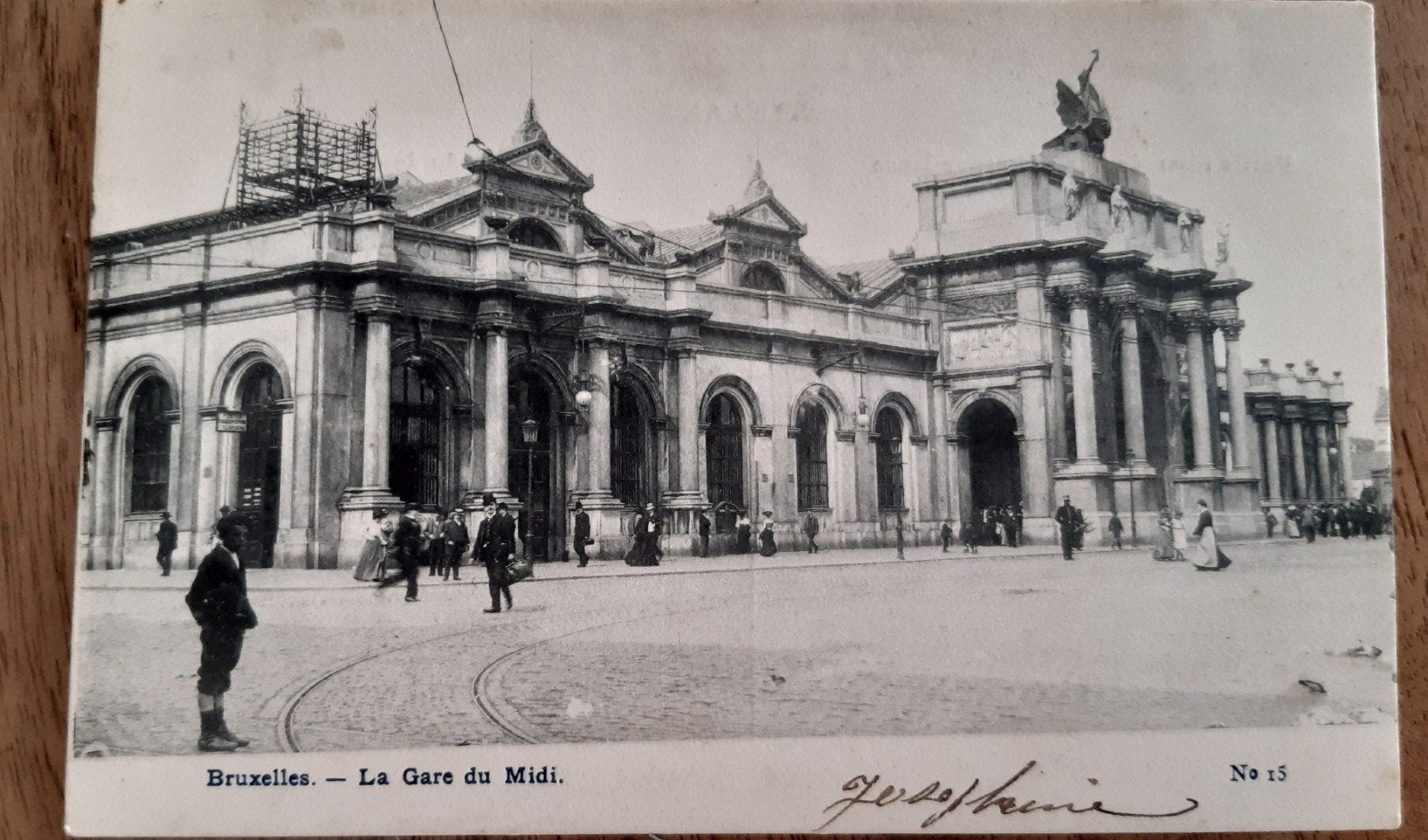 BRUXELLES gare du midi TOP, Verzamelen, Postkaarten | België, Ophalen of Verzenden