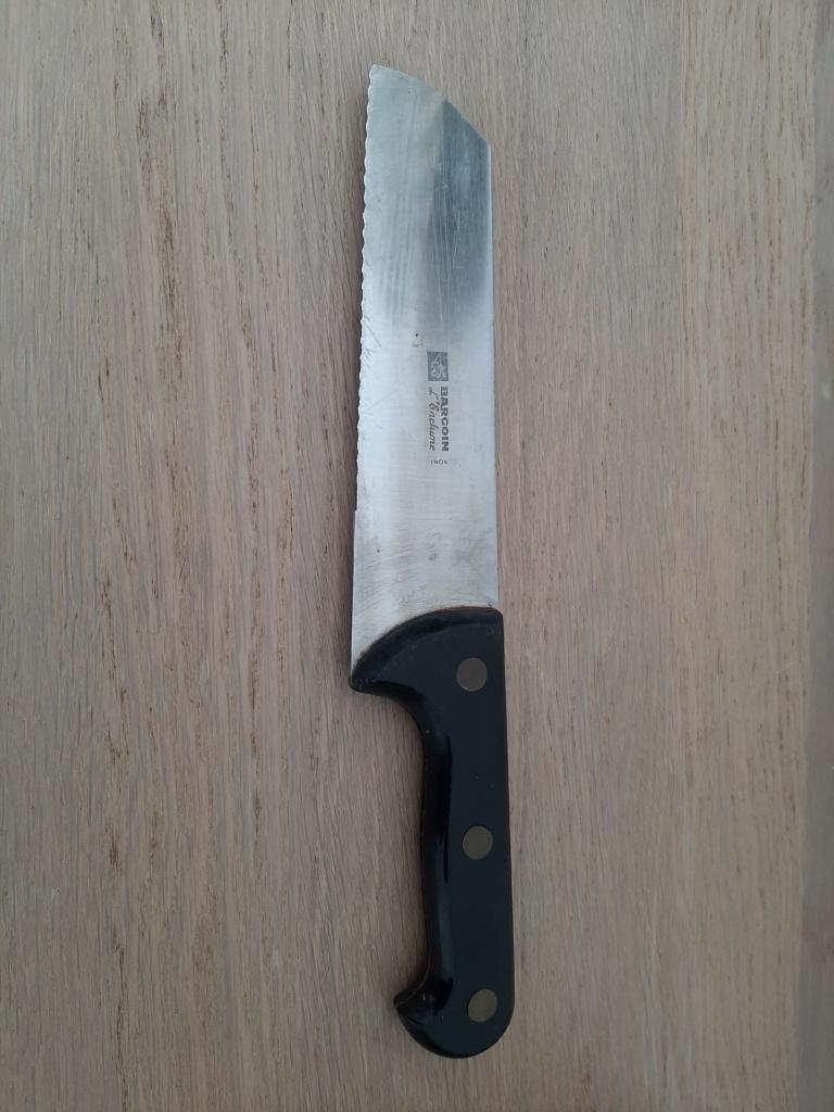 Barcoin l'Enclume mes in inox,vintage, Ophalen