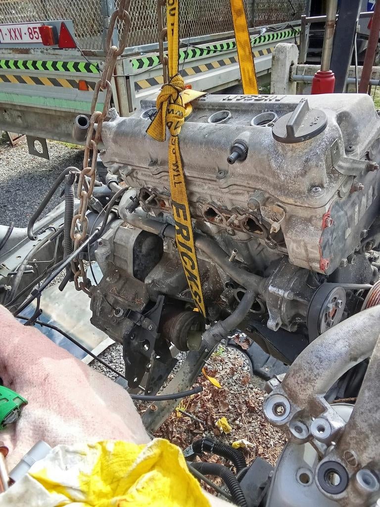 Bloc moteur + boîte vitesse manuelle Nissan Micra K11 1995, Enlèvement
