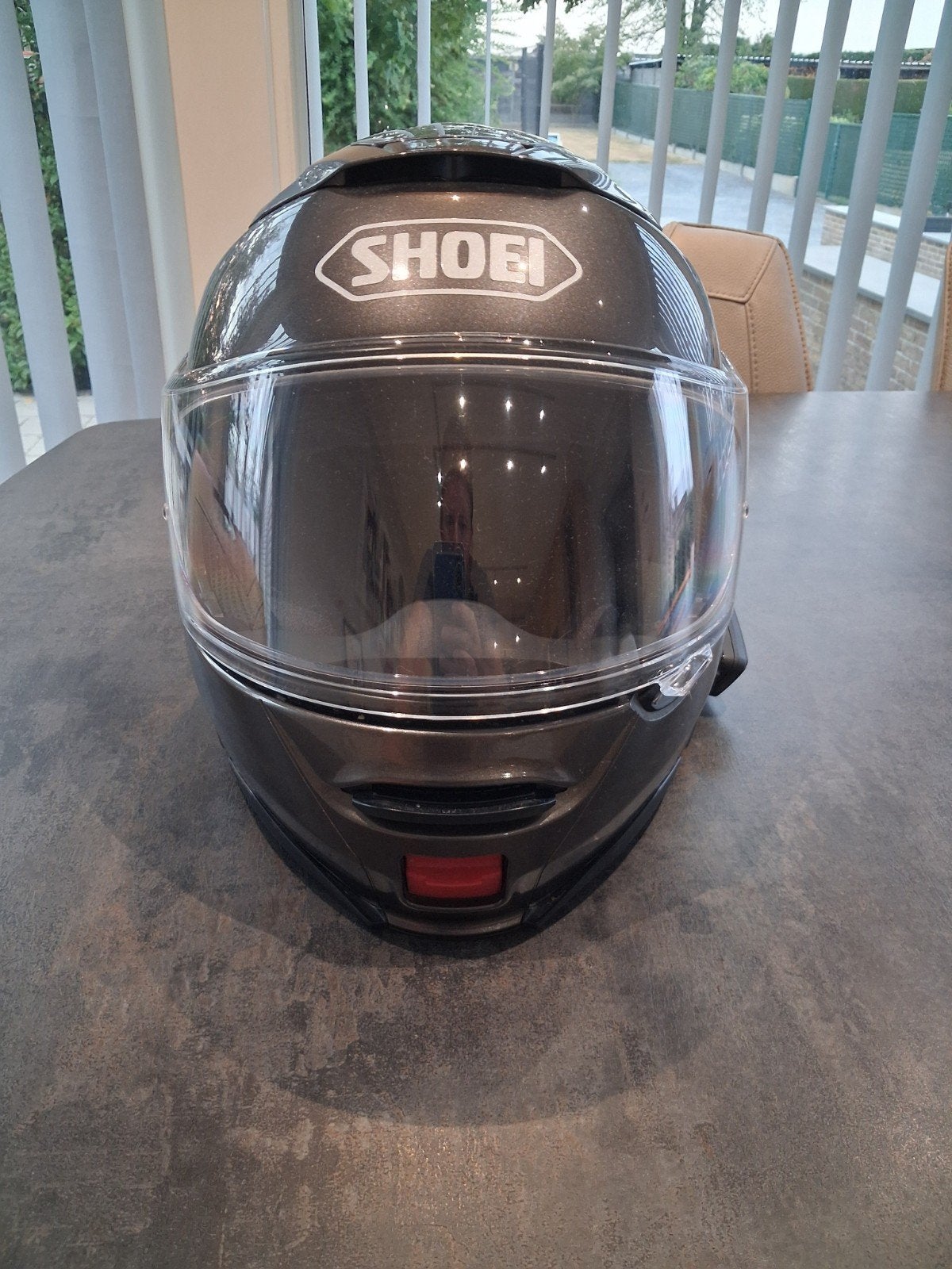 Shoei neotec2 met Cardo intercom., Motoren, Ophalen, M, Systeemhelm, Shoei