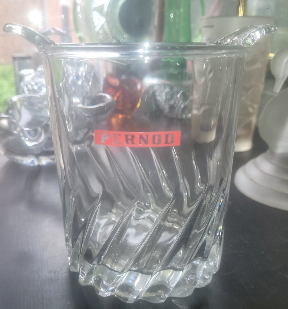 Seau à glace vintage PERNOD, Antiquités & Art, Antiquités | Verre & Cristal, Enlèvement
