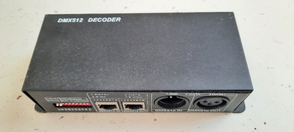 Velleman LEDC09 — 4-kanaals DMX-controller, Ophalen of Verzenden, Zo goed als nieuw, Licht, Geluidgestuurd