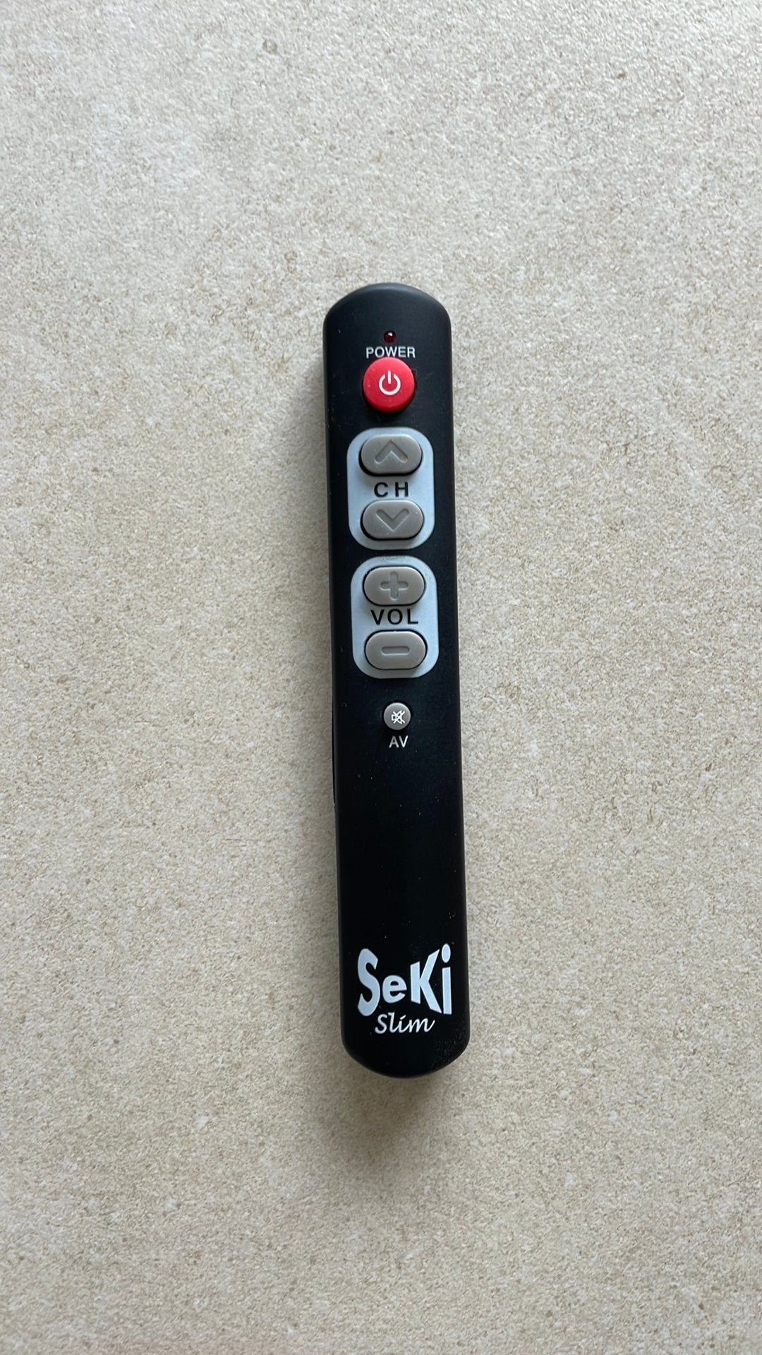 Universele afstandsbediening- Seki Slim, Ophalen of Verzenden, Zo goed als nieuw, Tv
