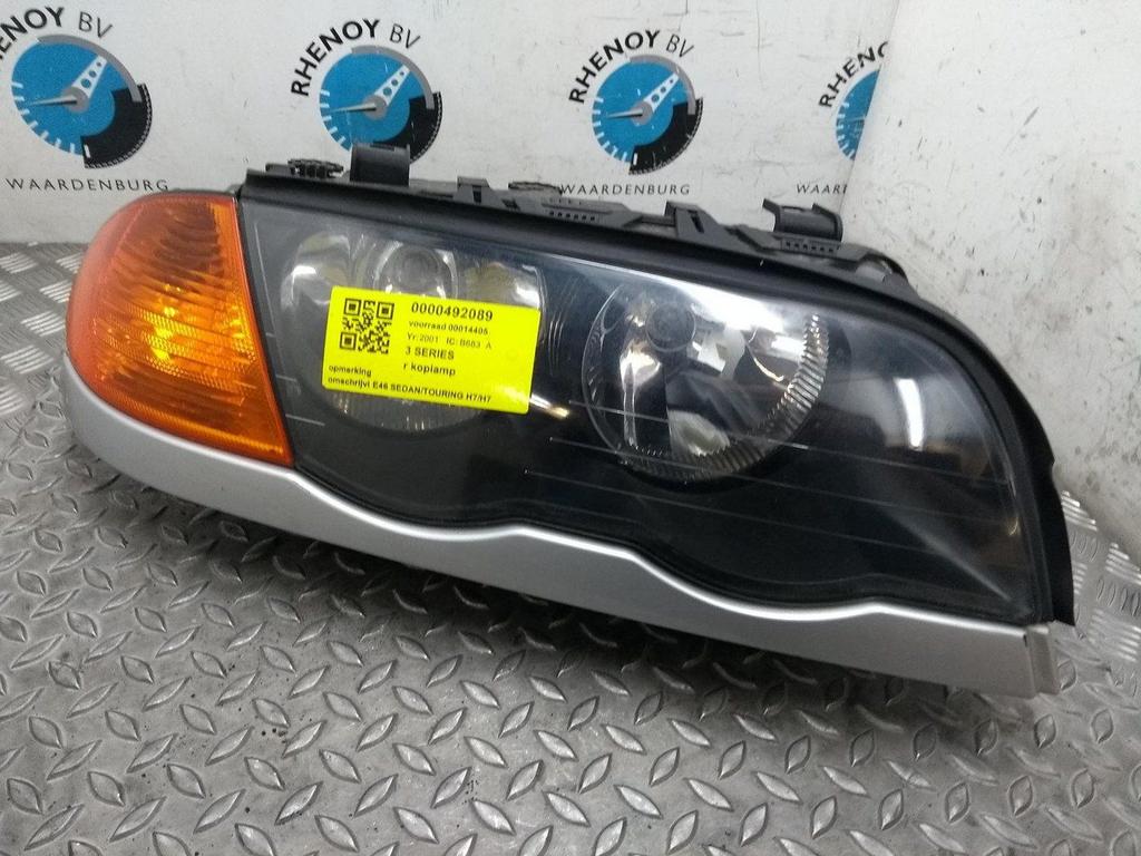 BMW 3 SERIES 320i Executive KOPLAMP R 2001, Ophalen of Verzenden, Gebruikt, Stiba lid