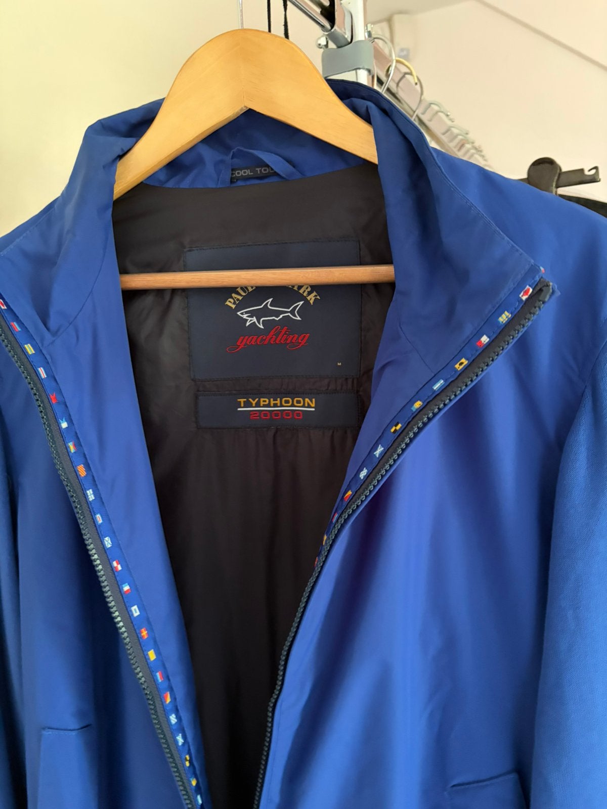 Paul & Shark Jacket Typhoon 20000, Kleding | Heren, Jassen | Zomer, Ophalen of Verzenden, Nieuw, Maat 48/50 (M), Blauw