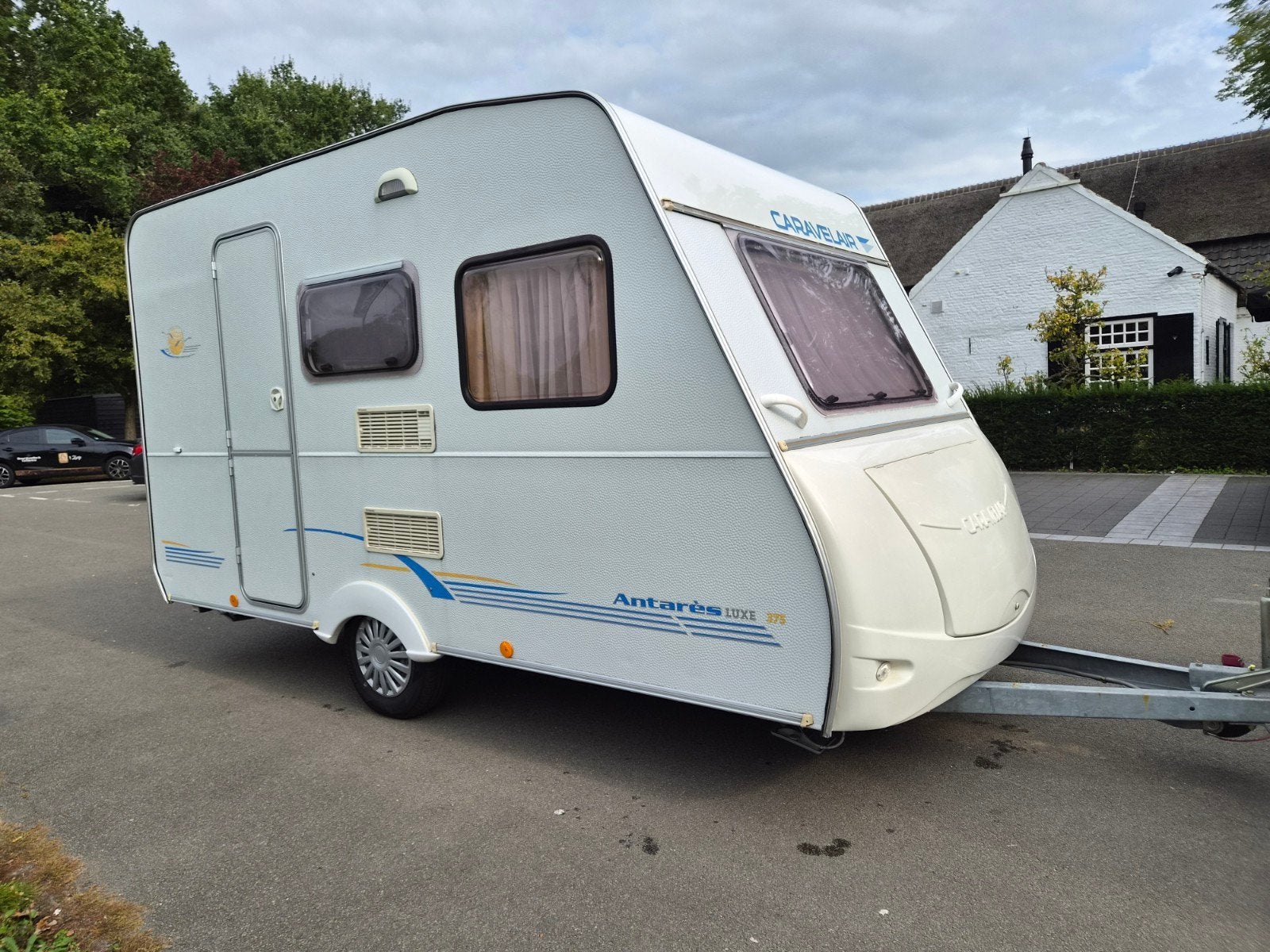 Caravan caravelair 375 stapelbed voortent/luifel, Caravanes & Camping, Jusqu'à 4, 4 à 5 mètres, Lits superposés, Particulier