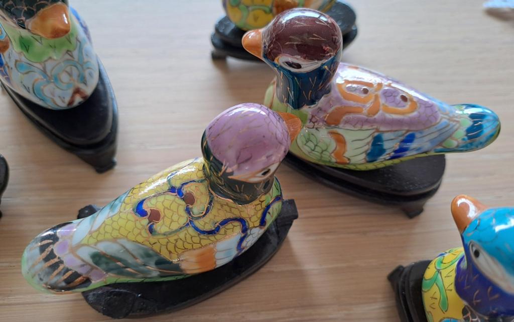 Eendjes, Ophalen