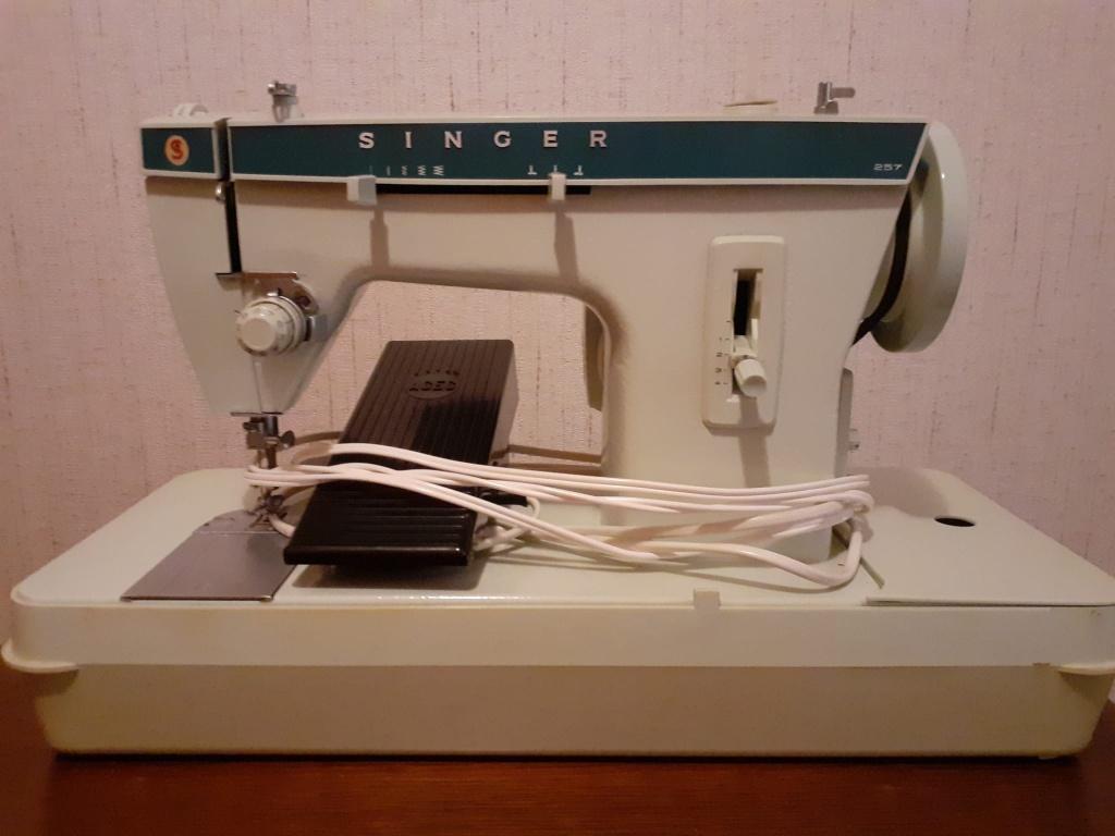 Vintage Singer naaimachine - elektrisch met voetpedaal, Enlèvement