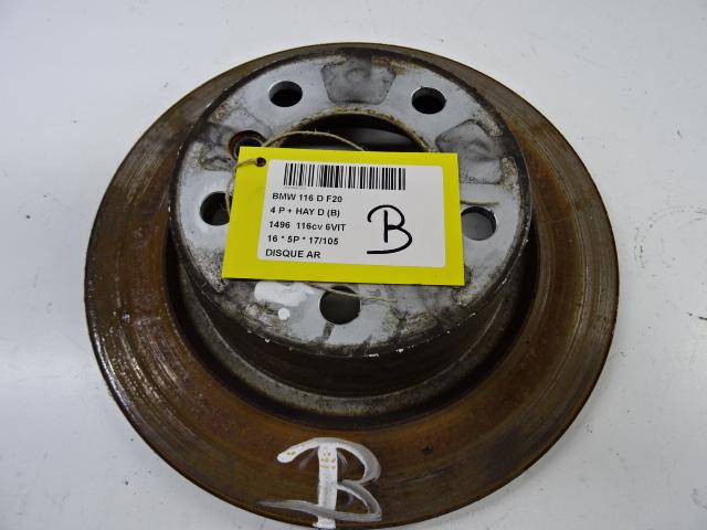 FREIN DISQUE ARRIÈRE BMW 1 serie (F20) (01-2010/06-2019), Mevr. I. Hauben, Utilisé, BMW, Rue de l'Espoir 34 34
4030  GRIVEGNÉE, BE