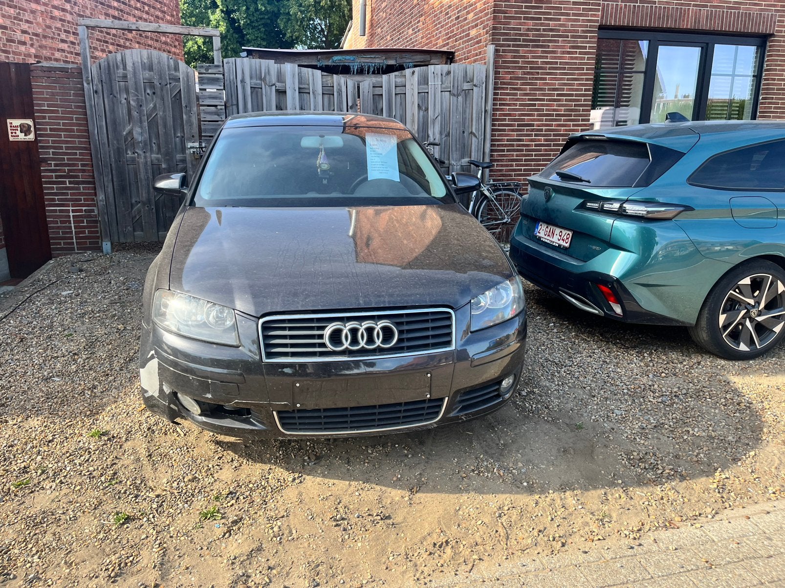 Audi A3      1.6 benzine 2005, Autos, Audi, Particulier, Essence, Traction avant, Noir