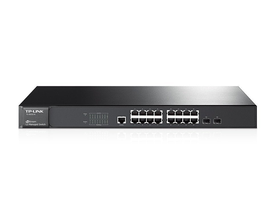 TP-Link JetStream 16-Port Gigabit L2 Managed Switch, Ophalen, Zo goed als nieuw