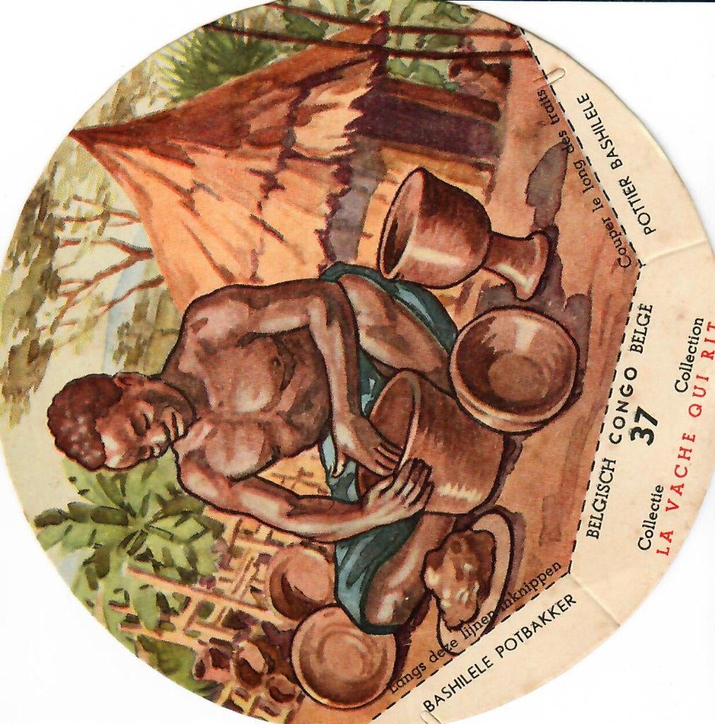 Belgisch Congo 1930/Chromos "La Vache qui Rit ", Ophalen of Verzenden, Gebruikt, Overige typen