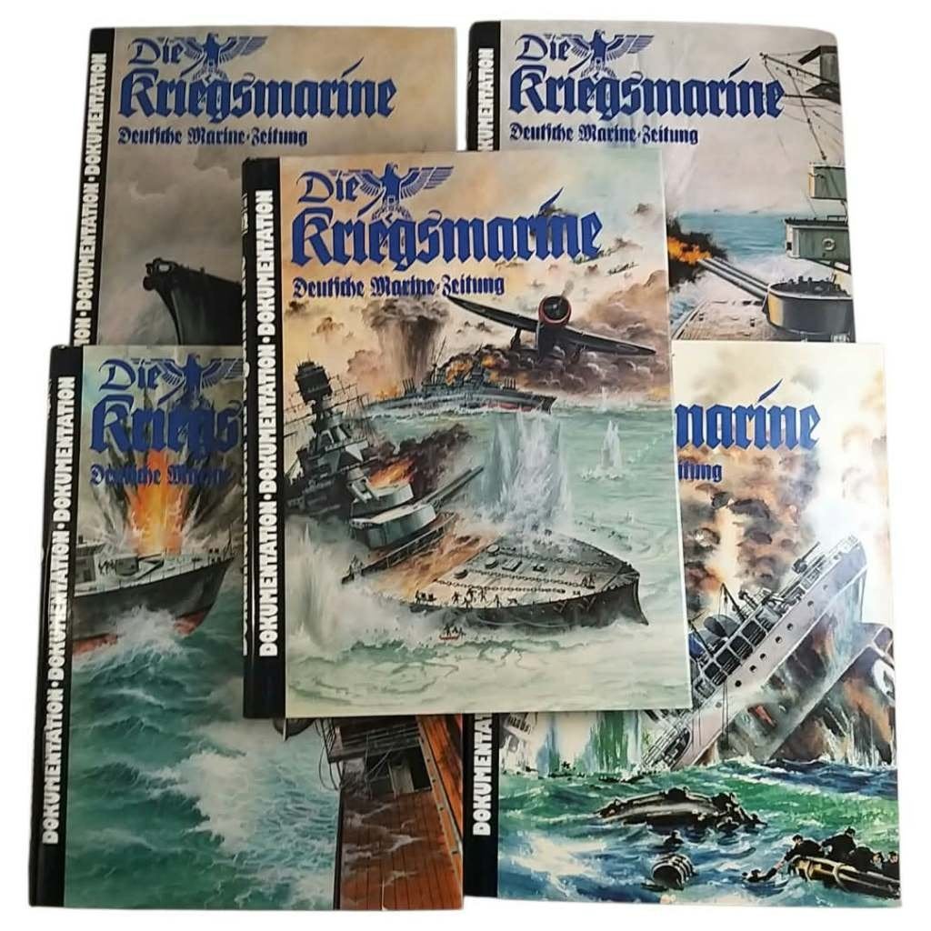 Boekenreeks 'Die Kriegsmarine', Ophalen of Verzenden, Marine, Boek of Tijdschrift