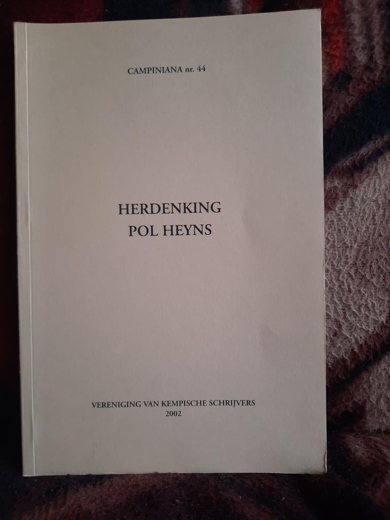Herdenking Pol Heyns Campiniana Nr. 44  2002, Enlèvement ou Envoi, 20e siècle ou après, Utilisé