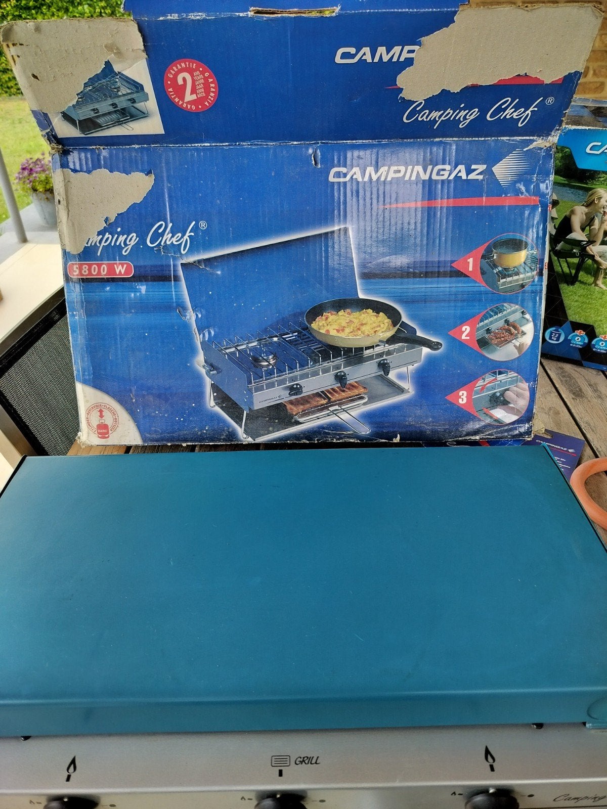 Gasvuur, Caravanes & Camping, Accessoires de camping, Enlèvement