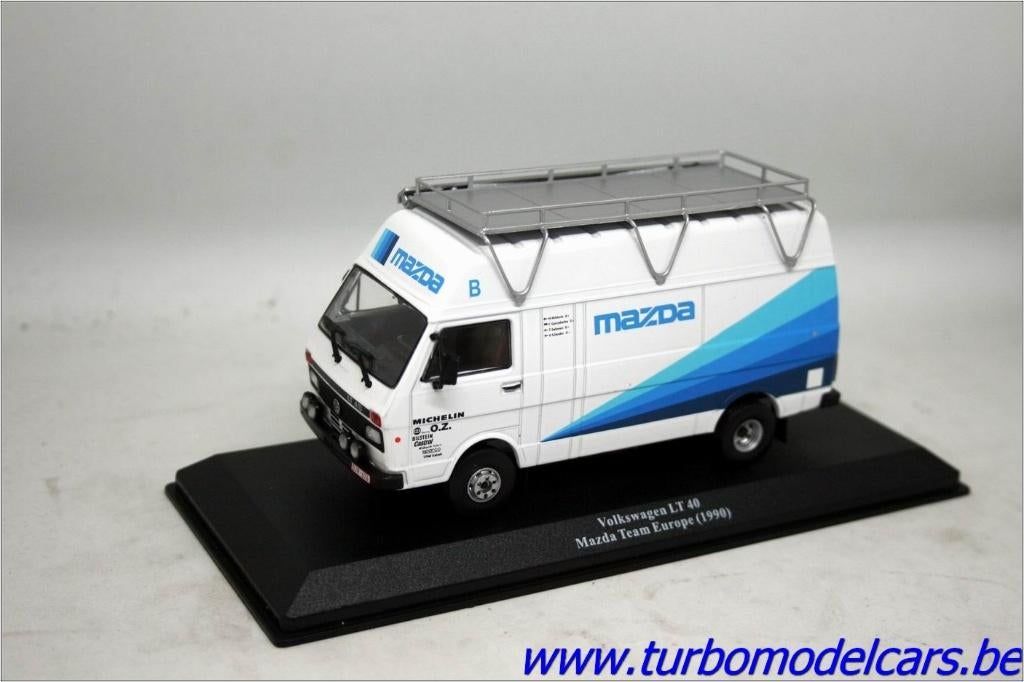 VW LT 40 Mazda Team 1990 1/43 Altaya, Enlèvement ou Envoi, Neuf, Voiture, Autres marques